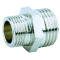 T1112 Brass fitting male bush nickel plated